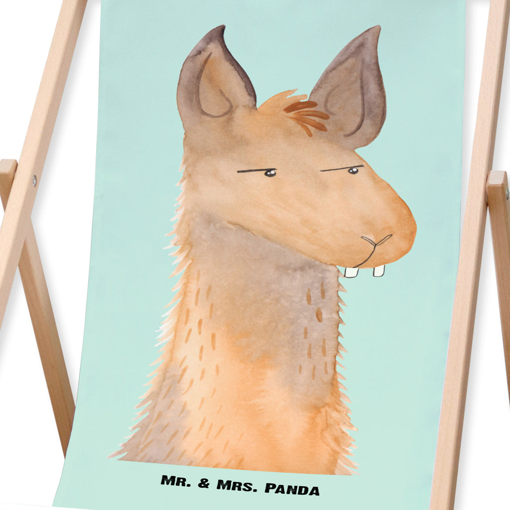 Gartenliege Lamakopf genervt Lama, Lamas, Recht haben, genervt sein, Freundin, beste Freundin, Partnerin, Büro, Büroalltag, Chef, Chefin, Azubi Sonnenliege, Strandliege, Liege, Liegestuhl, Gartenliege, Gartenstuhl  Lama, Alpaka
