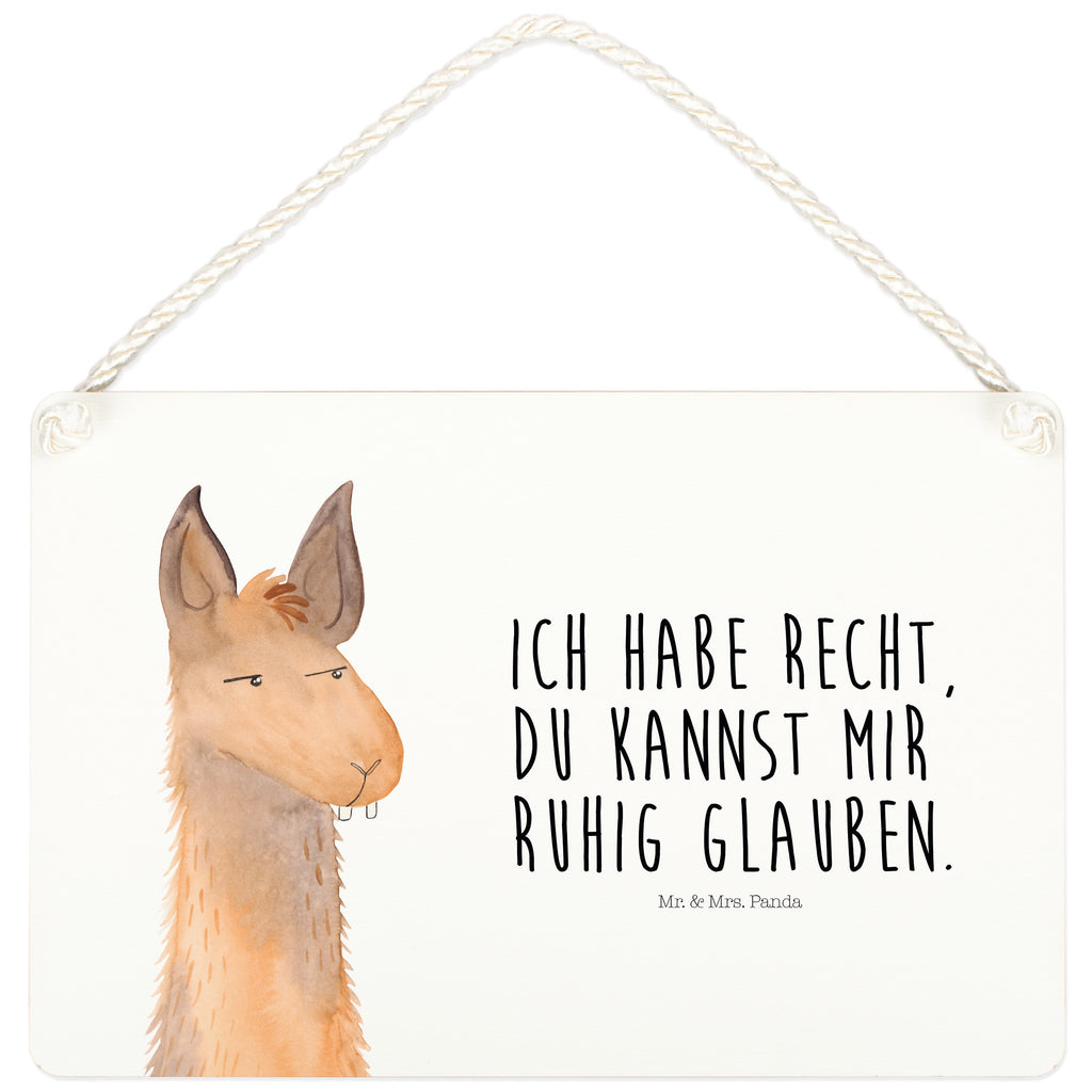 Deko Schild Lamakopf genervt Dekoschild, Deko Schild, Schild, Tür Schild, Türschild, Holzschild, Wandschild, Wanddeko, Lama, Alpaka, Lamas, Recht haben, genervt sein, Freundin, beste Freundin, Partnerin, Büro, Büroalltag, Chef, Chefin, Azubi