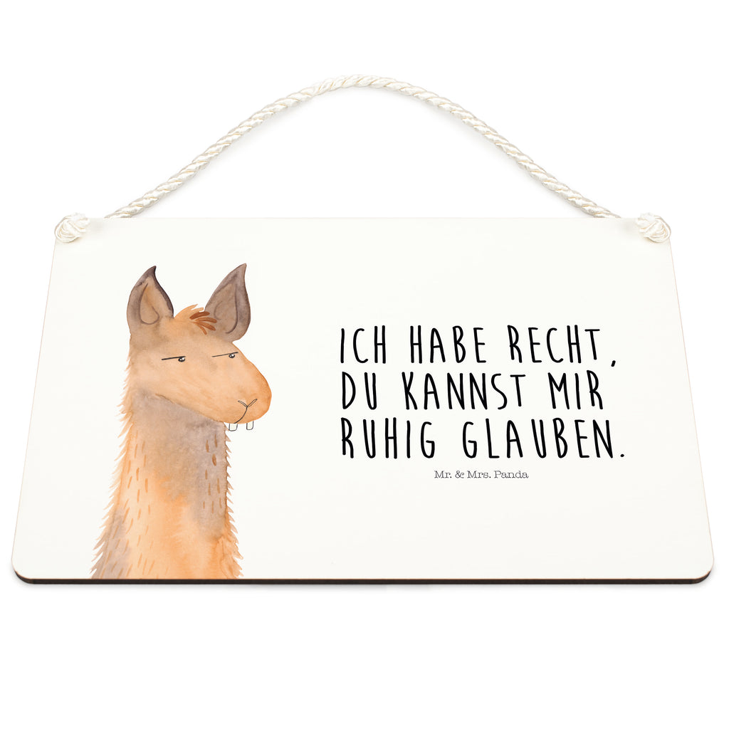 Deko Schild Lamakopf genervt Dekoschild, Deko Schild, Schild, Tür Schild, Türschild, Holzschild, Wandschild, Wanddeko, Lama, Alpaka, Lamas, Recht haben, genervt sein, Freundin, beste Freundin, Partnerin, Büro, Büroalltag, Chef, Chefin, Azubi