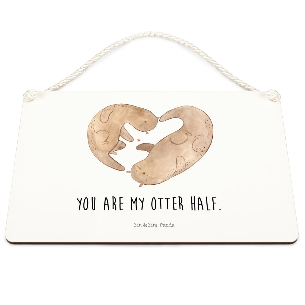 Deko Schild Otter Herz Dekoschild, Deko Schild, Schild, Tür Schild, Türschild, Holzschild, Wandschild, Wanddeko, Otter, Fischotter, Seeotter, Liebe, Herz, Liebesbeweis, Liebesgeschenk, Bessere Hälfte, Love you, Jahrestag, Hochzeitstag, Verlobung, gemeinsames Leben