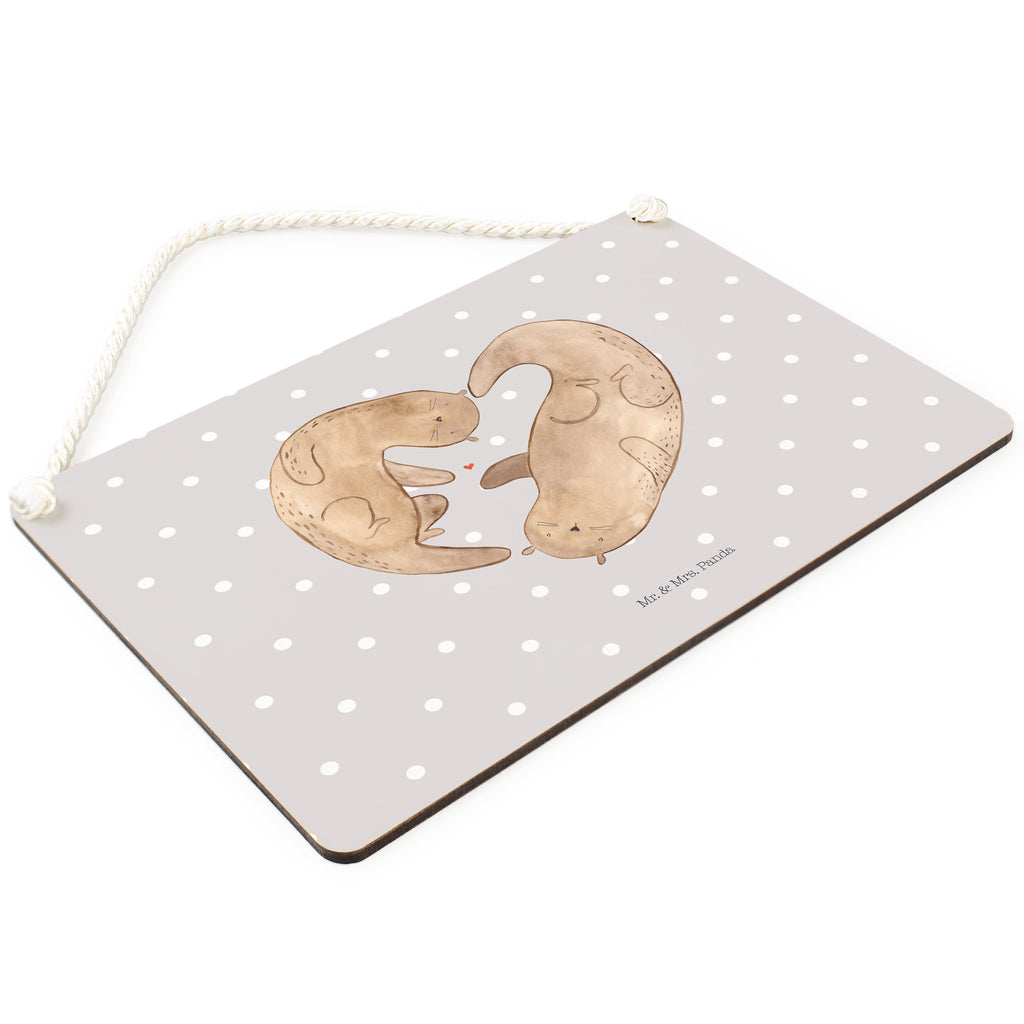 Deko Schild Otter Herz Dekoschild, Deko Schild, Schild, Tür Schild, Türschild, Holzschild, Wandschild, Wanddeko, Otter, Fischotter, Seeotter, Liebe, Herz, Liebesbeweis, Liebesgeschenk, Bessere Hälfte, Love you, Jahrestag, Hochzeitstag, Verlobung, gemeinsames Leben