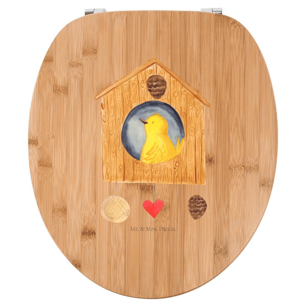 Motiv WC Sitz Vogelhaus sweet Home Klobrille, Klodeckel, Toilettendeckel, WC-Sitz, Toilette, Tiermotive, Gute Laune, lustige Sprüche, Tiere, Vogelhaus, Vogel, Home sweet Home, Einzug, Umzug, Geschenk, Einzugsgeschenk, Hausbau, Haus