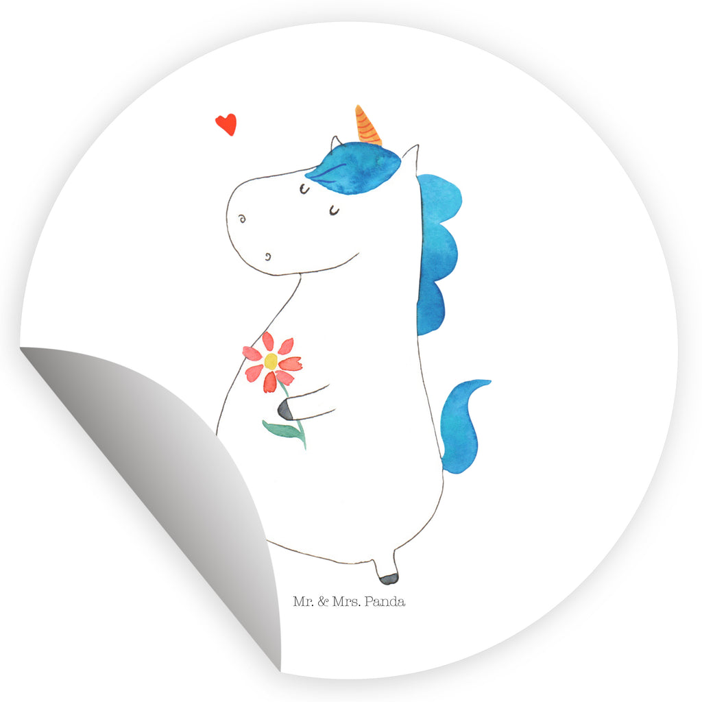 80mm Rund Aufkleber Einhorn Spaziergang Sticker, Aufkleber, Etikett, Einhorn, Einhörner, Einhorn Deko, Pegasus, Unicorn, Glitzer, Blumen, Spaziergang, Motivation, Gute Laune, Freude, Freundin, Mutter, Schwester
