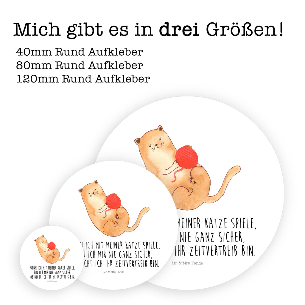 80mm Rund Aufkleber Katzen Wollknäul Sticker, Aufkleber, Etikett, Katze, Katzenmotiv, Katzenfan, Katzendeko, Katzenfreund, Katzenliebhaber, Katzenprodukte, Katzenartikel, Katzenaccessoires, Katzensouvenirs, Katzenliebhaberprodukte, Katzenmotive, Katzen, Kater, Mietze, Cat, Cats, Katzenhalter, Katzenbesitzerin, Haustier, Wollknäuel, Wolle, Spielen, Spiel, verspielt
