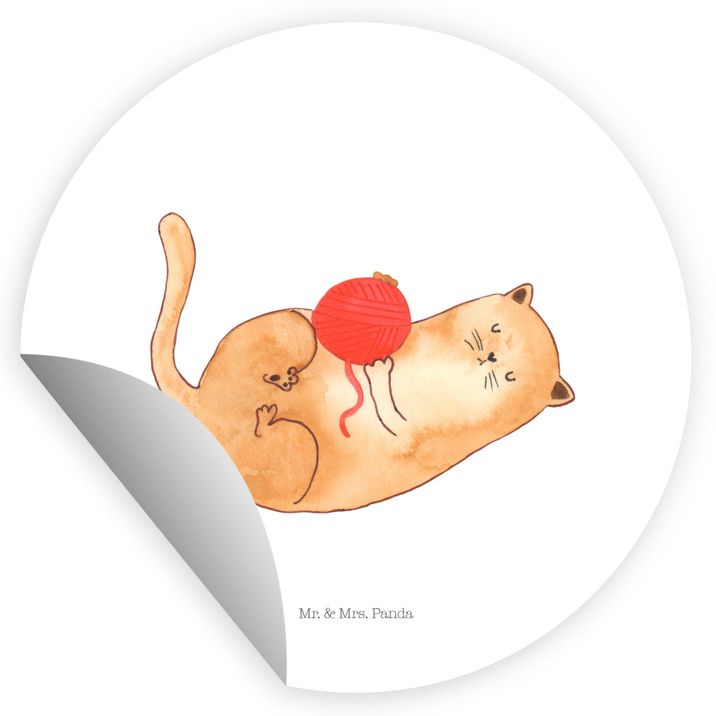 80mm Rund Aufkleber Katzen Wollknäul Sticker, Aufkleber, Etikett, Katze, Katzenmotiv, Katzenfan, Katzendeko, Katzenfreund, Katzenliebhaber, Katzenprodukte, Katzenartikel, Katzenaccessoires, Katzensouvenirs, Katzenliebhaberprodukte, Katzenmotive, Katzen, Kater, Mietze, Cat, Cats, Katzenhalter, Katzenbesitzerin, Haustier, Wollknäuel, Wolle, Spielen, Spiel, verspielt