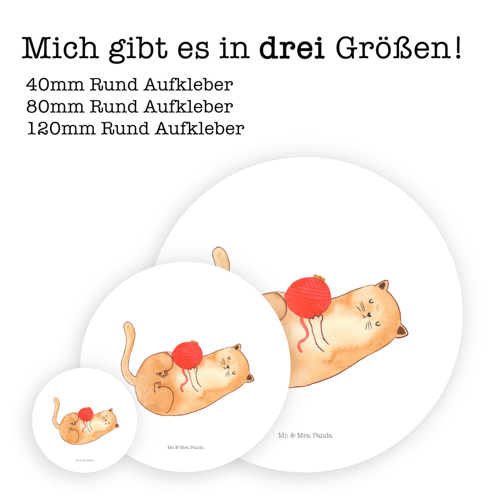 80mm Rund Aufkleber Katzen Wollknäul Sticker, Aufkleber, Etikett, Katze, Katzenmotiv, Katzenfan, Katzendeko, Katzenfreund, Katzenliebhaber, Katzenprodukte, Katzenartikel, Katzenaccessoires, Katzensouvenirs, Katzenliebhaberprodukte, Katzenmotive, Katzen, Kater, Mietze, Cat, Cats, Katzenhalter, Katzenbesitzerin, Haustier, Wollknäuel, Wolle, Spielen, Spiel, verspielt