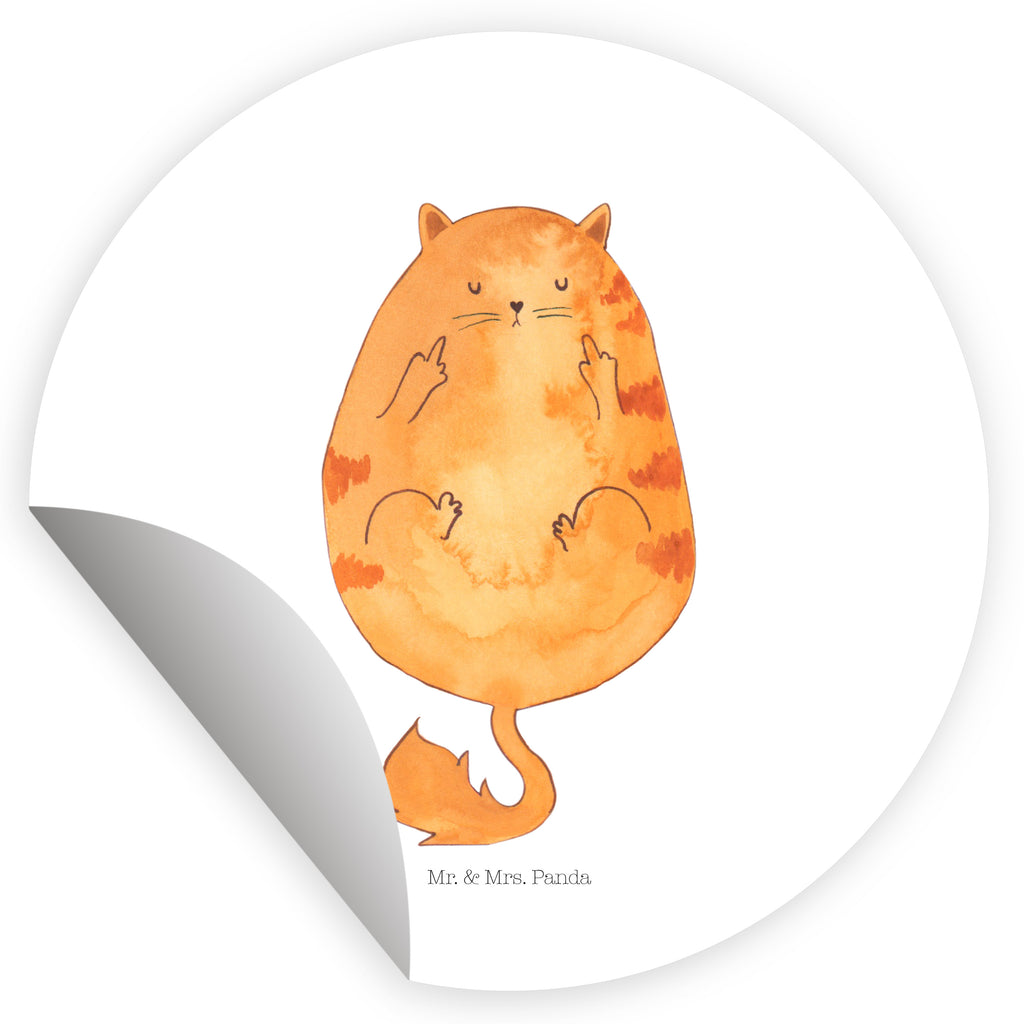 40mm Rund Aufkleber Katze Mittelfinger Sticker, Aufkleber, Etikett, Katze, Katzenmotiv, Katzenfan, Katzendeko, Katzenfreund, Katzenliebhaber, Katzenprodukte, Katzenartikel, Katzenaccessoires, Katzensouvenirs, Katzenliebhaberprodukte, Katzenmotive, Katzen, Kater, Mietze, Cat, Cats