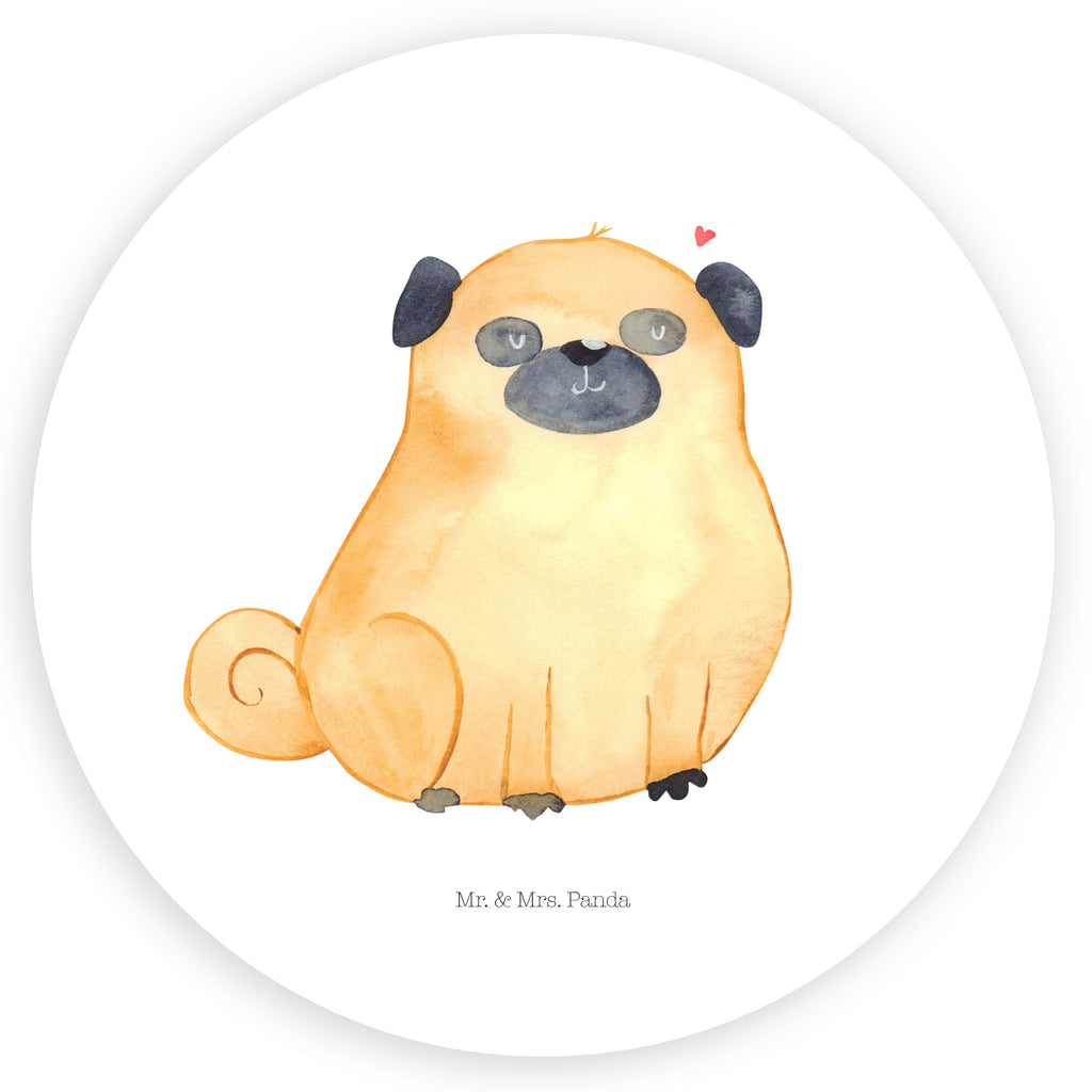 80mm Rund Aufkleber Mops Sticker, Aufkleber, Etikett, Hund, Hundemotiv, Haustier, Hunderasse, Tierliebhaber, Hundebesitzer, Sprüche, Mops, Liebe, Hundeliebe