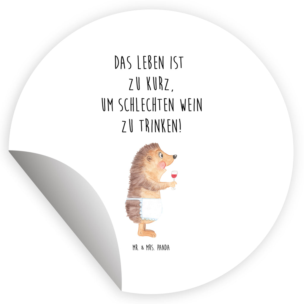 80mm Rund Aufkleber Igel mit Wein Sticker, Aufkleber, Etikett, Tiermotive, Gute Laune, lustige Sprüche, Tiere, Wein Spruch, Igel, Geschenk Weintrinker, Geschenk Weinliebhaber, Wein Deko, Weinglas, Rotwein, Weißwein, Wein trinken