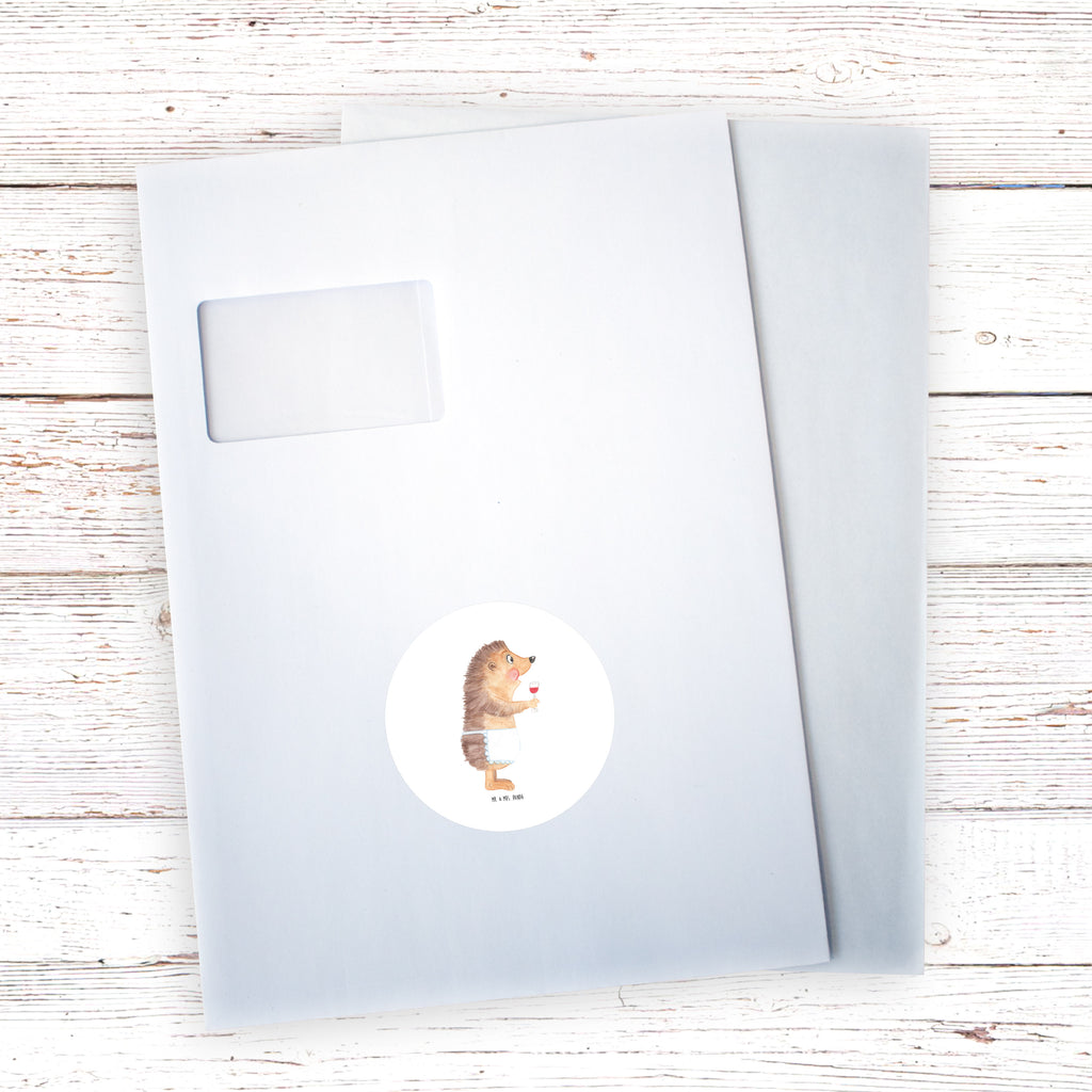 80mm Rund Aufkleber Igel mit Wein Sticker, Aufkleber, Etikett, Tiermotive, Gute Laune, lustige Sprüche, Tiere, Wein Spruch, Igel, Geschenk Weintrinker, Geschenk Weinliebhaber, Wein Deko, Weinglas, Rotwein, Weißwein, Wein trinken