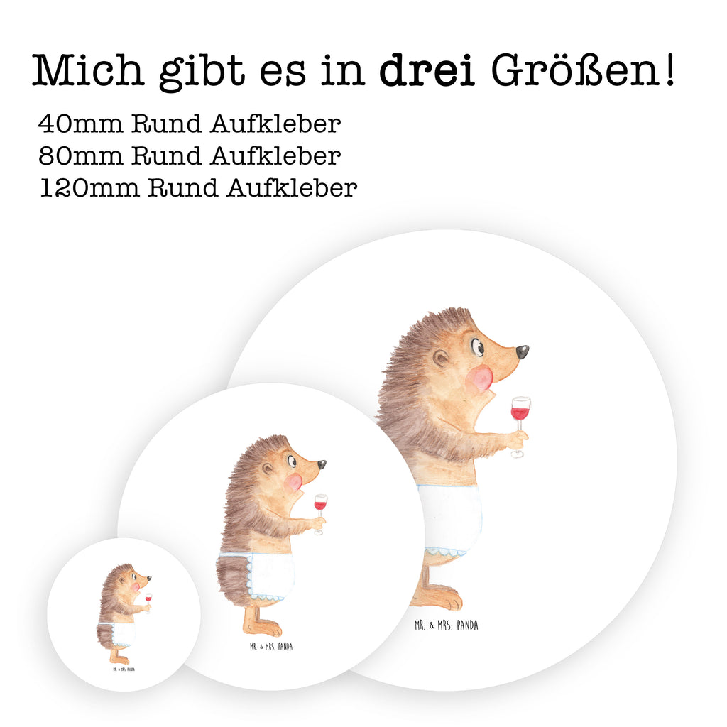 80mm Rund Aufkleber Igel mit Wein Sticker, Aufkleber, Etikett, Tiermotive, Gute Laune, lustige Sprüche, Tiere, Wein Spruch, Igel, Geschenk Weintrinker, Geschenk Weinliebhaber, Wein Deko, Weinglas, Rotwein, Weißwein, Wein trinken