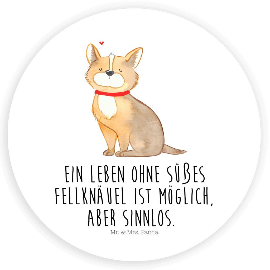 80mm Rund Aufkleber Hundeglück Sticker, Aufkleber, Etikett, Hund, Hundemotiv, Haustier, Hunderasse, Tierliebhaber, Hundebesitzer, Sprüche, Corgie, Hundeliebe, Spruch, Hundemama, Liebe