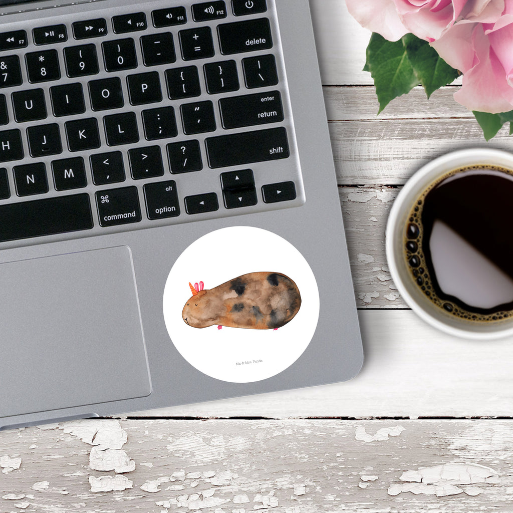 80mm Rund Aufkleber Meerhörnchen