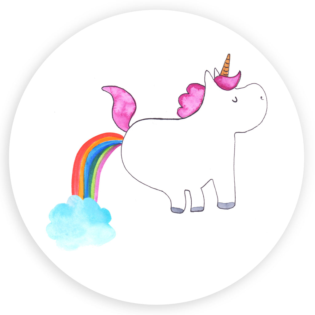 80mm Rund Aufkleber Einhorn Pupsend Sticker, Aufkleber, Etikett, Einhorn, Einhörner, Einhorn Deko, Pegasus, Unicorn, Pups, Regenbogen, Glitzer, Einhornpower, Erwachsenwerden, Spaß, lustig, Freundin
