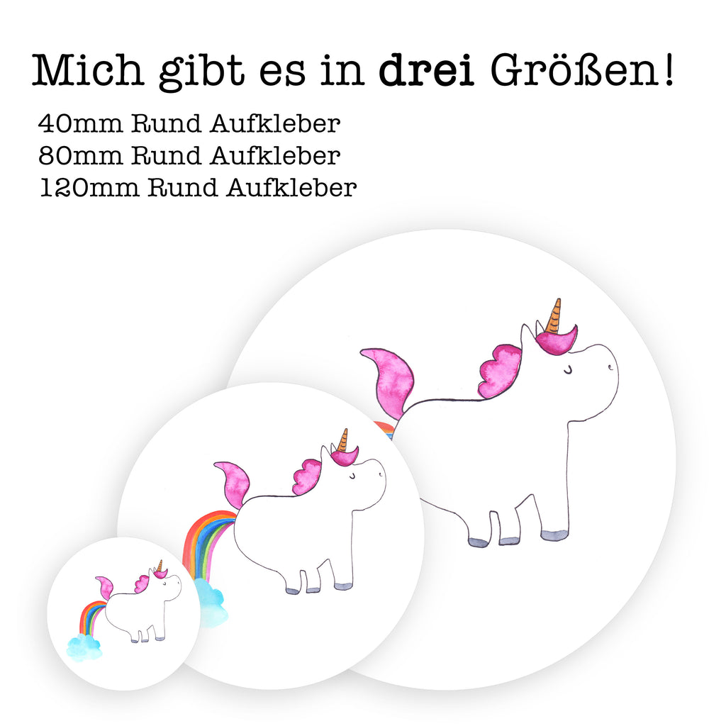 80mm Rund Aufkleber Einhorn Pupsend Sticker, Aufkleber, Etikett, Einhorn, Einhörner, Einhorn Deko, Pegasus, Unicorn, Pups, Regenbogen, Glitzer, Einhornpower, Erwachsenwerden, Spaß, lustig, Freundin