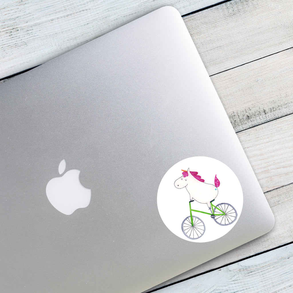 80mm Rund Aufkleber Einhorn Radfahrer Sticker, Aufkleber, Etikett, Einhorn, Einhörner, Einhorn Deko, Pegasus, Unicorn, Radfahren, Radfahrer, Rad, Bike, Feenstaub, Konfetti, Luxusproblem, Kummer, Liebeskummer