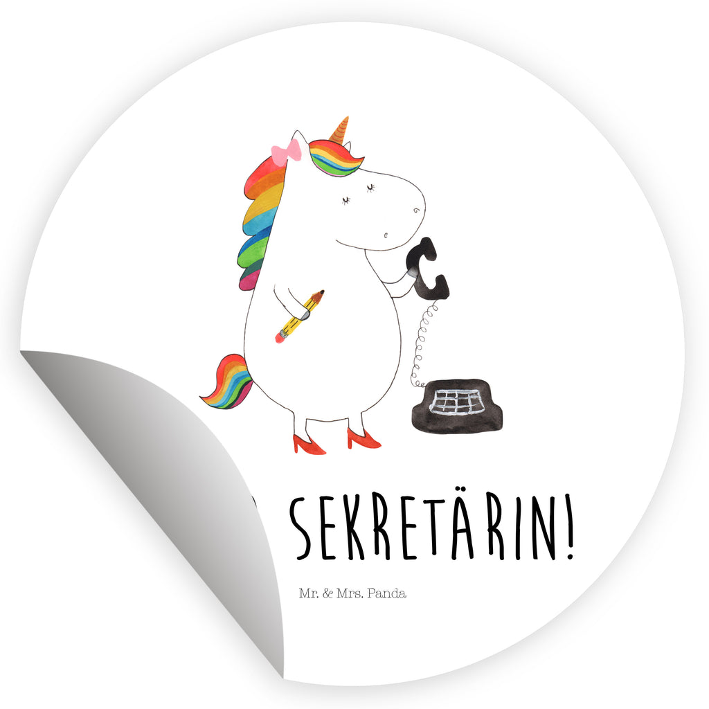 80mm Rund Aufkleber Einhorn Sekretärin Sticker, Aufkleber, Etikett, Einhorn, Einhörner, Einhorn Deko, Pegasus, Unicorn, Sekretärin, Büro, Rechtsanwältin, Rechtsanwaltsgehilfin, Steuerbüro, Steuerkanzlei, Bürokraft, Bürohilfe