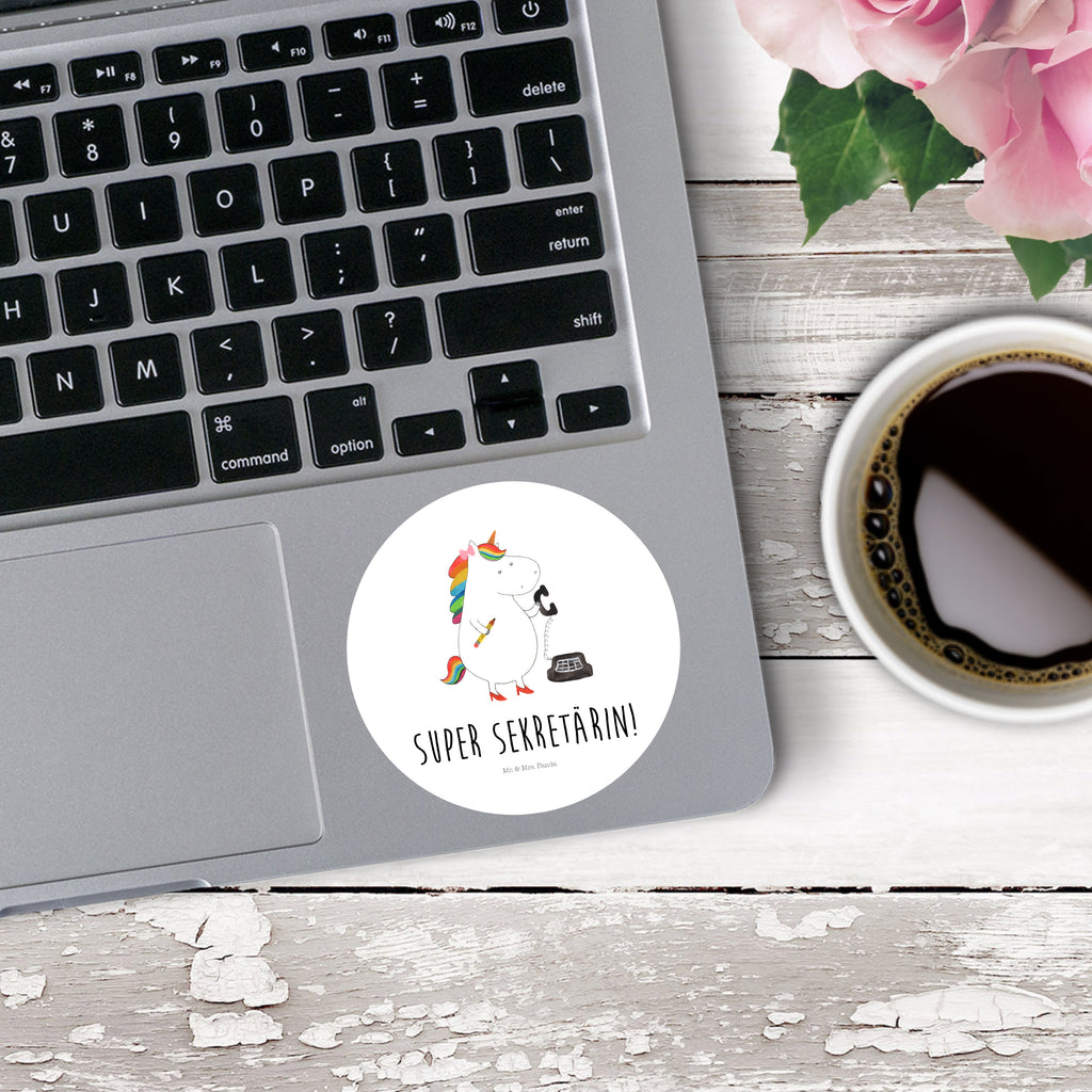 80mm Rund Aufkleber Einhorn Sekretärin Sticker, Aufkleber, Etikett, Einhorn, Einhörner, Einhorn Deko, Pegasus, Unicorn, Sekretärin, Büro, Rechtsanwältin, Rechtsanwaltsgehilfin, Steuerbüro, Steuerkanzlei, Bürokraft, Bürohilfe