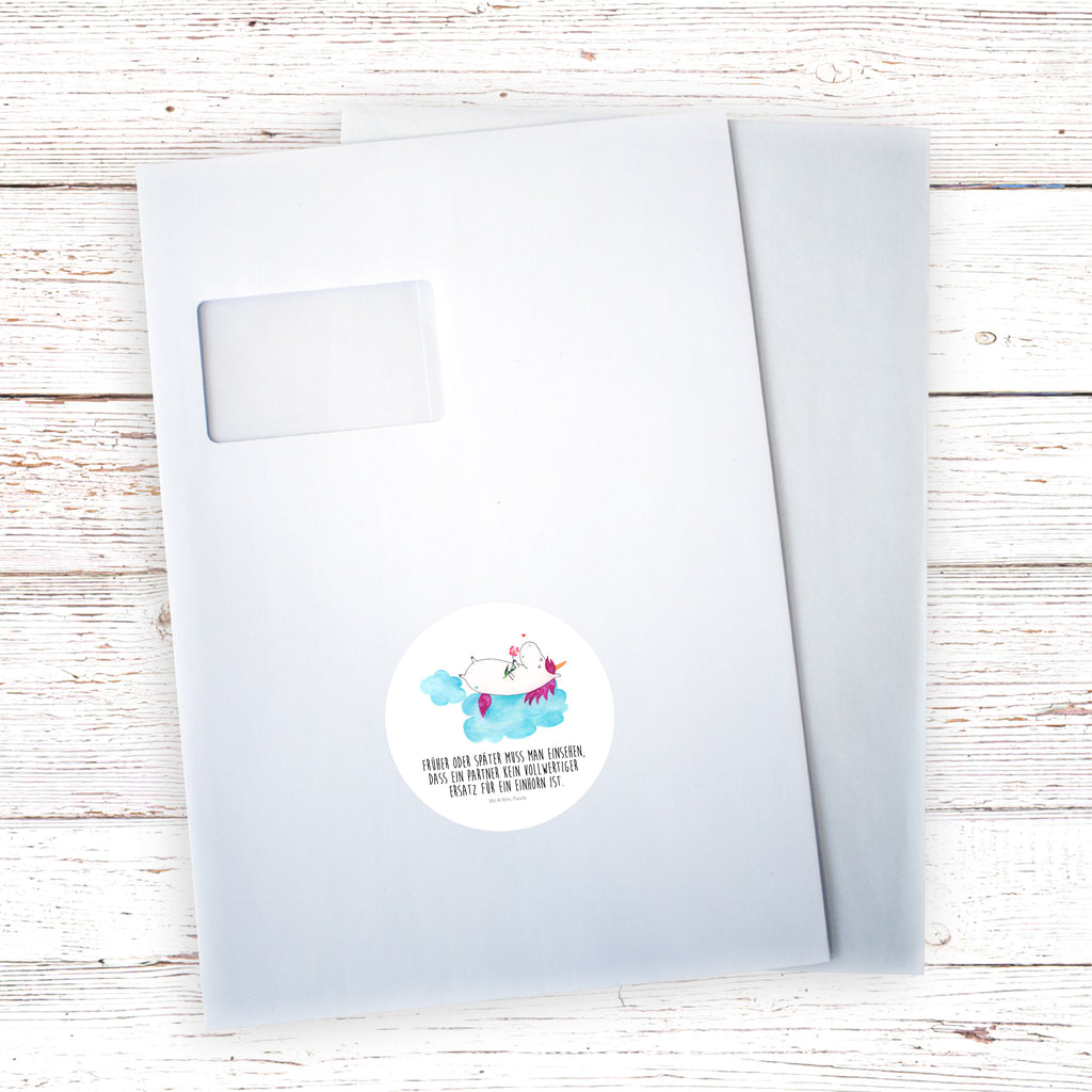 80mm Rund Aufkleber Einhorn verliebt auf Wolke Sticker, Aufkleber, Etikett, Einhorn, Einhörner, Einhorn Deko, Pegasus, Unicorn, verliebt, Liebe, Liebesbeweis, Freundin, Wolke