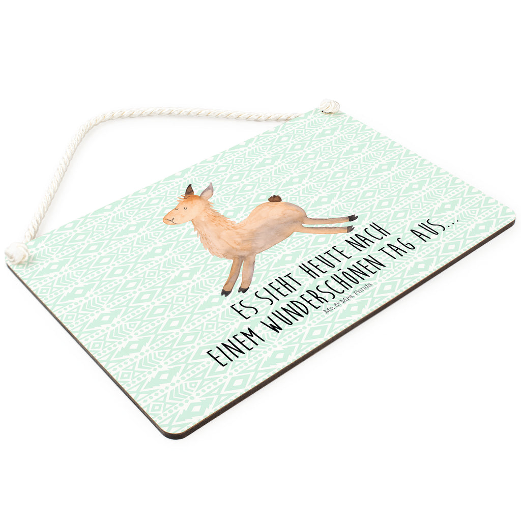 Deko Schild Lama springend Dekoschild, Deko Schild, Schild, Tür Schild, Türschild, Holzschild, Wandschild, Wanddeko, Lama, Alpaka, Lamas, Lieblingstag, Happy day, fröhlich, Glück, Freundin, Liebeskummer, Neustart, guten Morgen, Start, Prüfung, Abitur