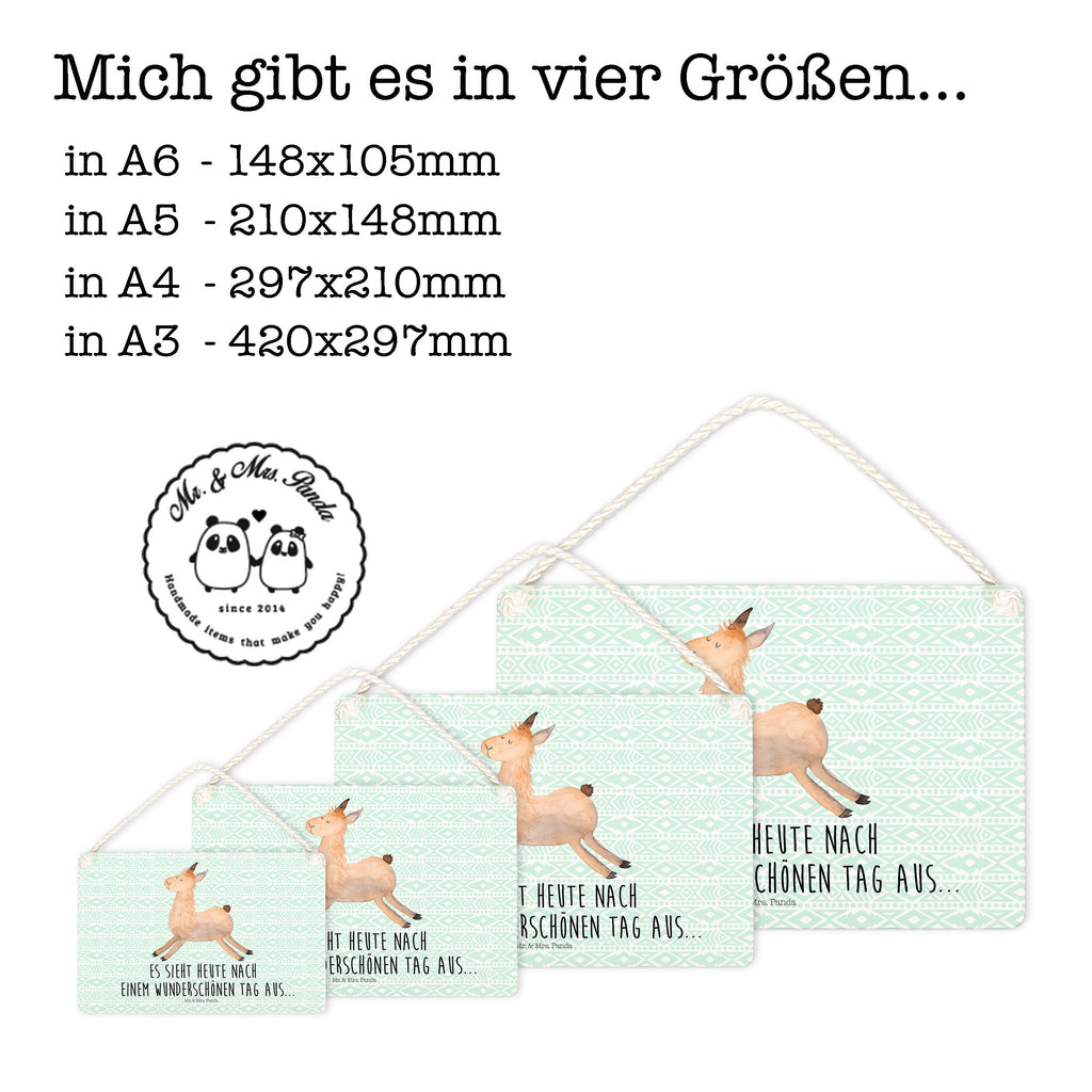 Deko Schild Lama springend Dekoschild, Deko Schild, Schild, Tür Schild, Türschild, Holzschild, Wandschild, Wanddeko, Lama, Alpaka, Lamas, Lieblingstag, Happy day, fröhlich, Glück, Freundin, Liebeskummer, Neustart, guten Morgen, Start, Prüfung, Abitur