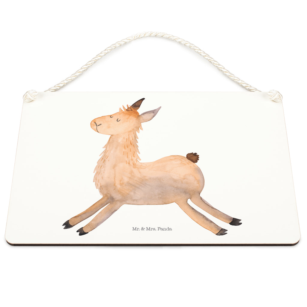 Deko Schild Lama springend Dekoschild, Deko Schild, Schild, Tür Schild, Türschild, Holzschild, Wandschild, Wanddeko, Lama, Alpaka, Lamas, Lieblingstag, Happy day, fröhlich, Glück, Freundin, Liebeskummer, Neustart, guten Morgen, Start, Prüfung, Abitur