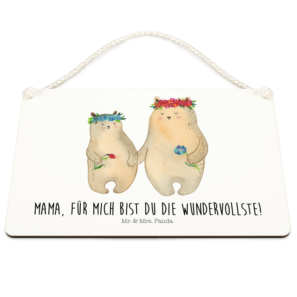 Deko Schild Bären mit Blumenkranz Dekoschild, Deko Schild, Schild, Tür Schild, Türschild, Holzschild, Wandschild, Wanddeko, Familie, Vatertag, Muttertag, Bruder, Schwester, Mama, Papa, Oma, Opa, Bär, Bären, Mutter, Mutti, Mami, Lieblingsmensch, Lieblingsmama, beste Mutter, weltbeste Mama, Geschenk Mama. Muttertag, Tochter, Kind, Kinder, Töchter, Family, Vorbild