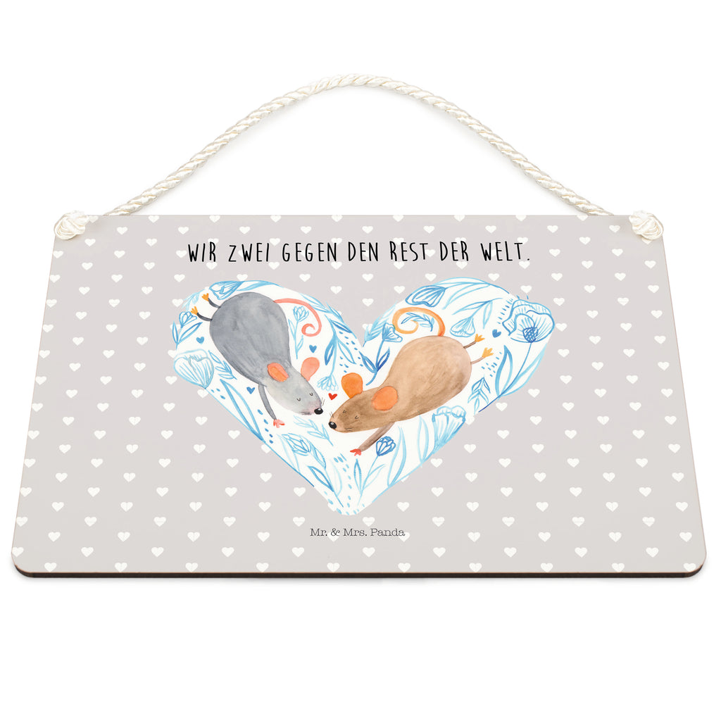 Deko Schild Mäuse Herz Dekoschild, Deko Schild, Schild, Tür Schild, Türschild, Holzschild, Wandschild, Wanddeko, Liebe, Partner, Freund, Freundin, Ehemann, Ehefrau, Heiraten, Verlobung, Heiratsantrag, Liebesgeschenk, Jahrestag, Hocheitstag, Maus, Mäuse, Liebesbotschaft, Liebesbeweis, Hochzeit, Lieblingsmensch, Gemeinsamkeit, Love, Geschenk für zwei