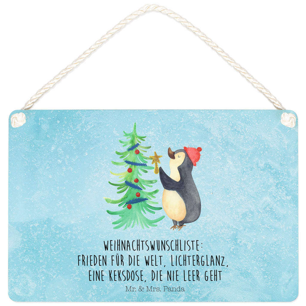 Deko Schild Pinguin Weihnachtsbaum Dekoschild, Deko Schild, Schild, Tür Schild, Türschild, Holzschild, Wandschild, Wanddeko, Winter, Weihnachten, Weihnachtsdeko, Nikolaus, Advent, Heiligabend, Wintermotiv, Pinguin