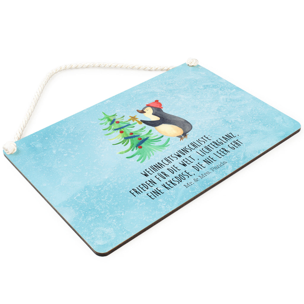 Deko Schild Pinguin Weihnachtsbaum Dekoschild, Deko Schild, Schild, Tür Schild, Türschild, Holzschild, Wandschild, Wanddeko, Winter, Weihnachten, Weihnachtsdeko, Nikolaus, Advent, Heiligabend, Wintermotiv, Pinguin