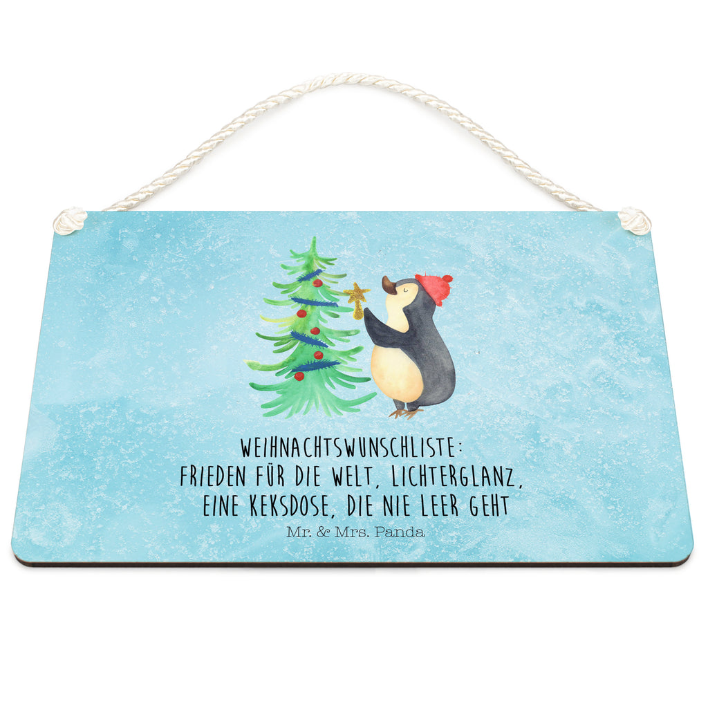 Deko Schild Pinguin Weihnachtsbaum Dekoschild, Deko Schild, Schild, Tür Schild, Türschild, Holzschild, Wandschild, Wanddeko, Winter, Weihnachten, Weihnachtsdeko, Nikolaus, Advent, Heiligabend, Wintermotiv, Pinguin