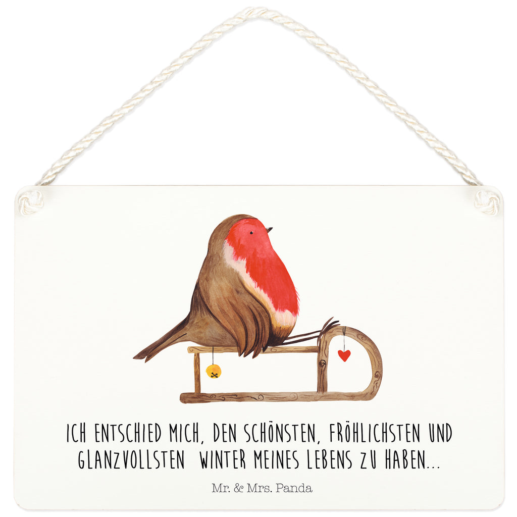Deko Schild Rotkehlchen Schlitten Weihnachten, Schlitten, Vogel Dekoschild, Deko Schild, Schild, Tür Schild, Türschild, Holzschild, Wandschild, Wanddeko  Winter, Weihnachten, Weihnachtsdeko, Nikolaus, Advent, Heiligabend, Wintermotiv