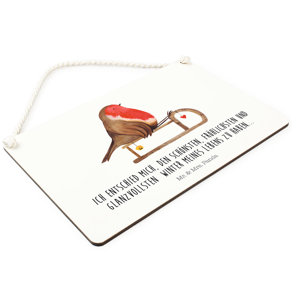 Deko Schild Rotkehlchen Schlitten Weihnachten, Schlitten, Vogel Dekoschild, Deko Schild, Schild, Tür Schild, Türschild, Holzschild, Wandschild, Wanddeko  Winter, Weihnachten, Weihnachtsdeko, Nikolaus, Advent, Heiligabend, Wintermotiv