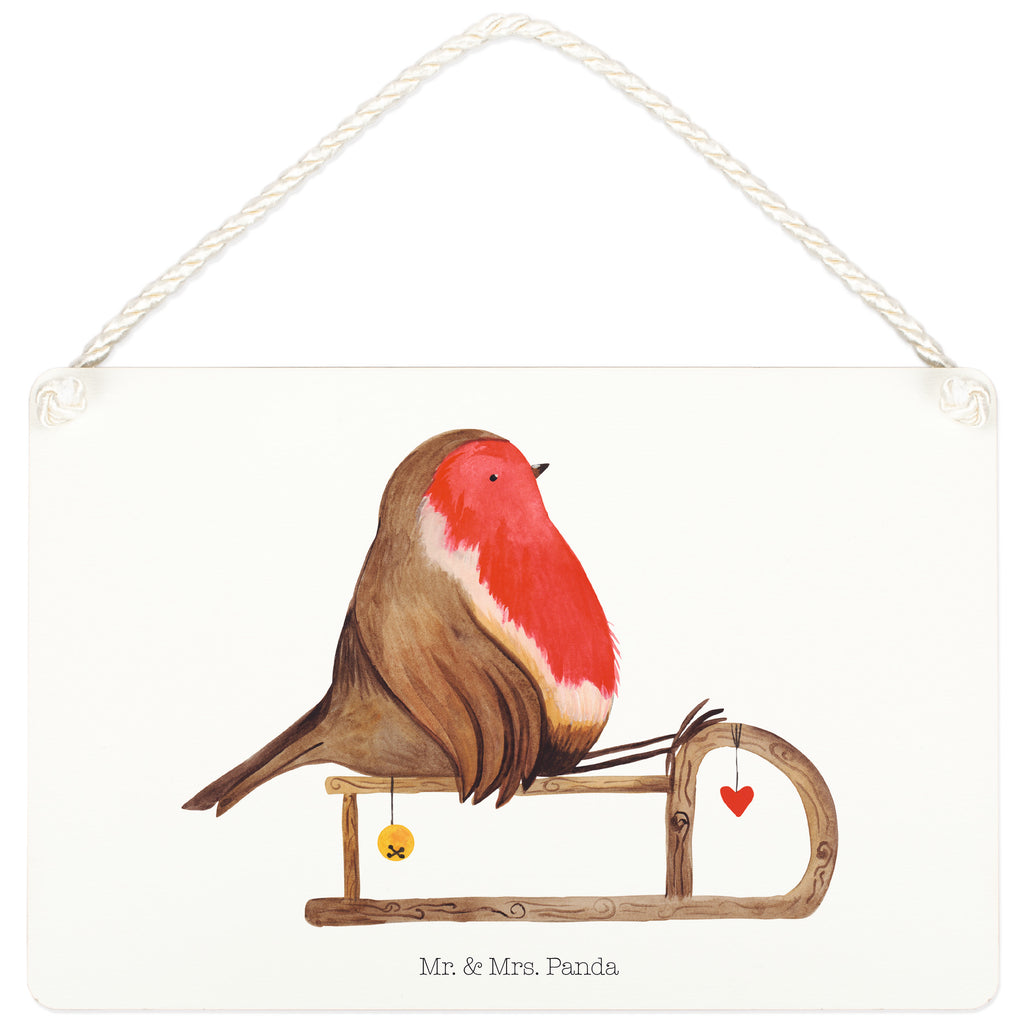Deko Schild Rotkehlchen Schlitten Weihnachten, Schlitten, Vogel Dekoschild, Deko Schild, Schild, Tür Schild, Türschild, Holzschild, Wandschild, Wanddeko  Winter, Weihnachten, Weihnachtsdeko, Nikolaus, Advent, Heiligabend, Wintermotiv