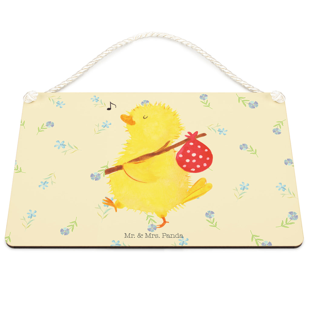 Deko Schild Küken Wanderer Dekoschild, Deko Schild, Schild, Tür Schild, Türschild, Holzschild, Wandschild, Wanddeko, Ostern, Osterhase, Ostergeschenke, Osternest, Osterdeko, Geschenk zu Ostern, Küken, Osterei, Ostereier, Ei, Frühlingsgefühle, Freude, Grüße, liebe Grüße, Frohe Ostern, Ostergrüße, Flausen, Wunder, Reisen, Weltenbummler, Zeit, Zeitmanagement, Backpacker