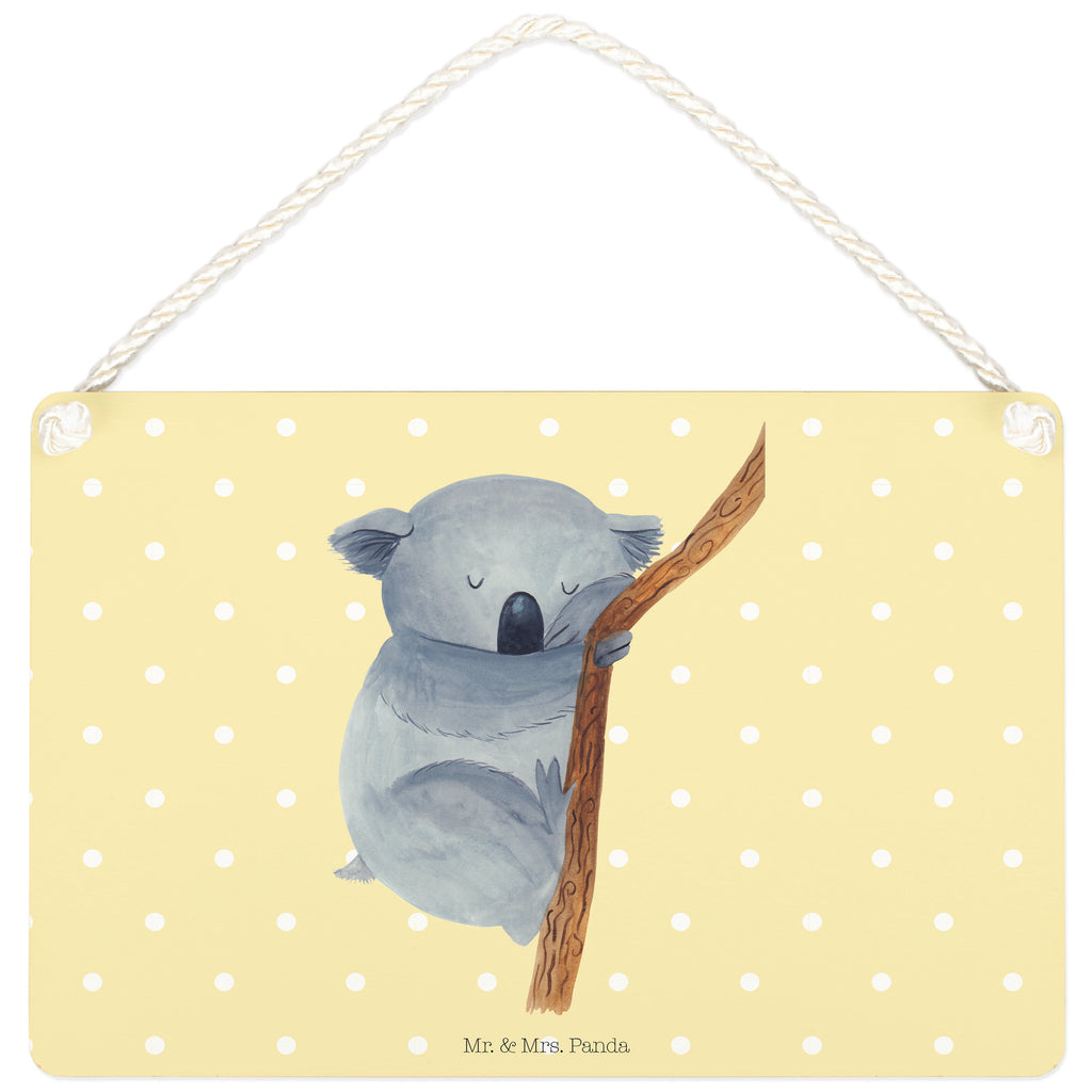Deko Schild Koalabär Koala, träumen, Traum, schlafen, Schlafzimmer, Traumland, Bär, Koalabär Dekoschild, Deko Schild, Schild, Tür Schild, Türschild, Holzschild, Wandschild, Wanddeko  süße Tiermotive, gute Laune, lustige Sprüche, Tiere