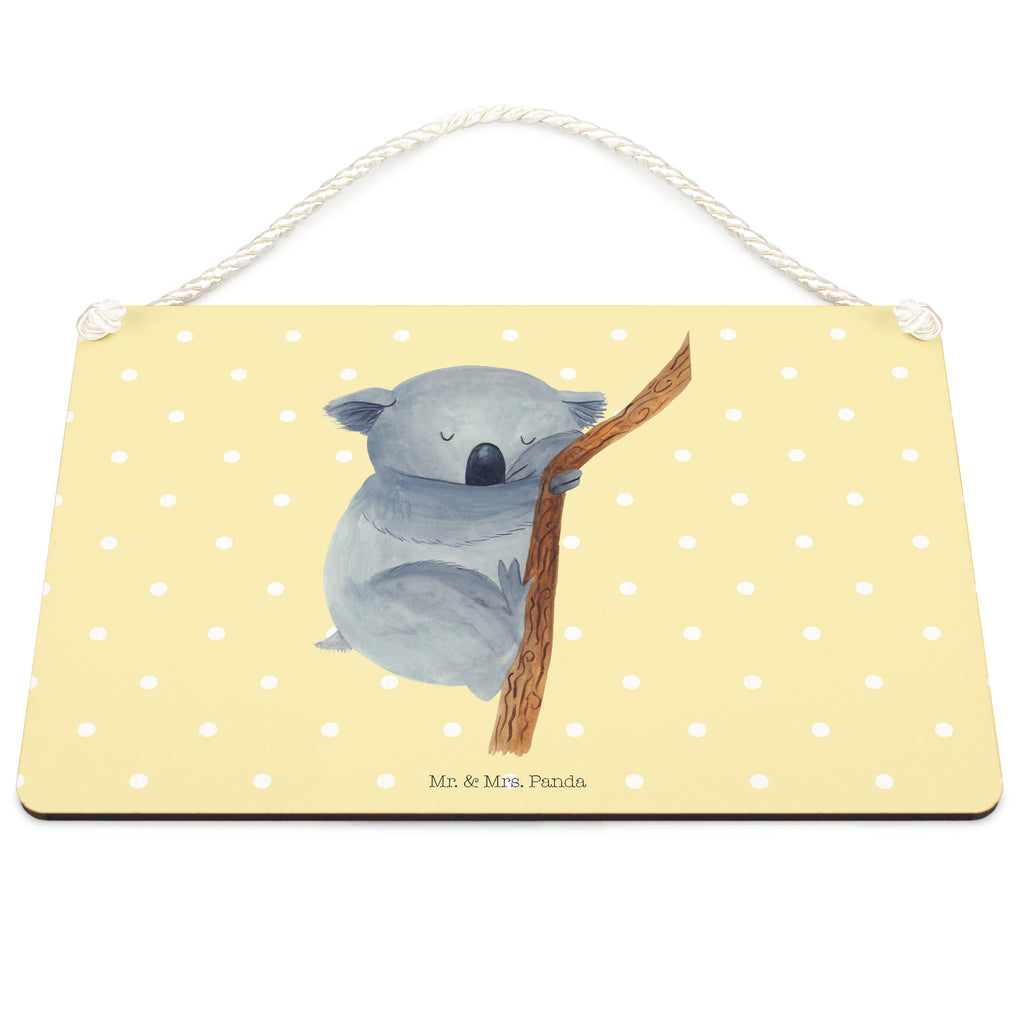 Deko Schild Koalabär Koala, träumen, Traum, schlafen, Schlafzimmer, Traumland, Bär, Koalabär Dekoschild, Deko Schild, Schild, Tür Schild, Türschild, Holzschild, Wandschild, Wanddeko  süße Tiermotive, gute Laune, lustige Sprüche, Tiere