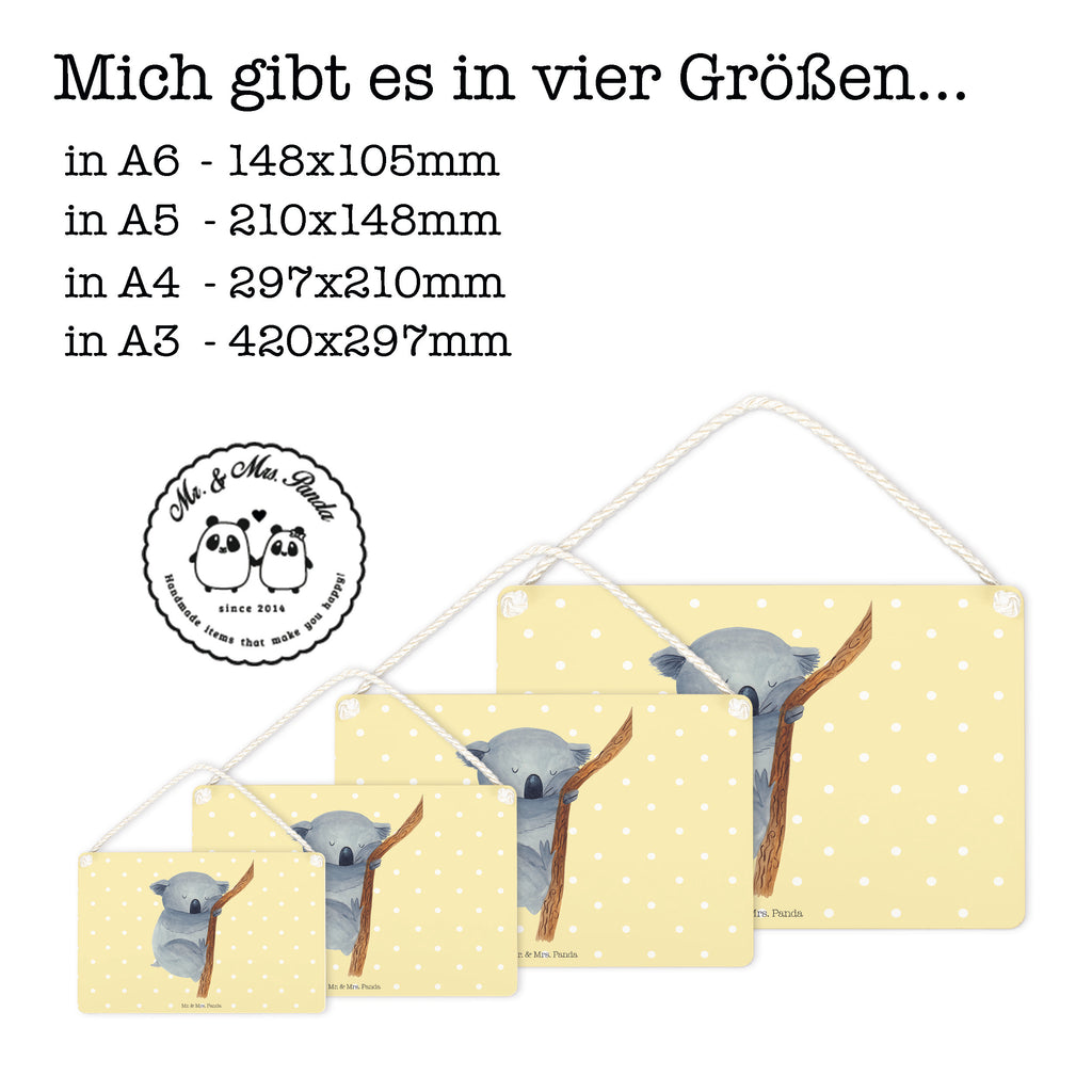 Deko Schild Koalabär Koala, träumen, Traum, schlafen, Schlafzimmer, Traumland, Bär, Koalabär Dekoschild, Deko Schild, Schild, Tür Schild, Türschild, Holzschild, Wandschild, Wanddeko  süße Tiermotive, gute Laune, lustige Sprüche, Tiere