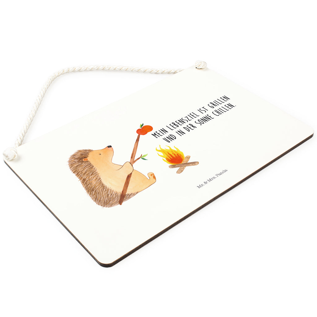 Deko Schild Igel grillt Dekoschild, Deko Schild, Schild, Tür Schild, Türschild, Holzschild, Wandschild, Wanddeko, Tiermotive, Gute Laune, lustige Sprüche, Tiere, Igel, Grillen, Ziele, Motivation, arbeitslos, Sinn des Lebens, Spruch