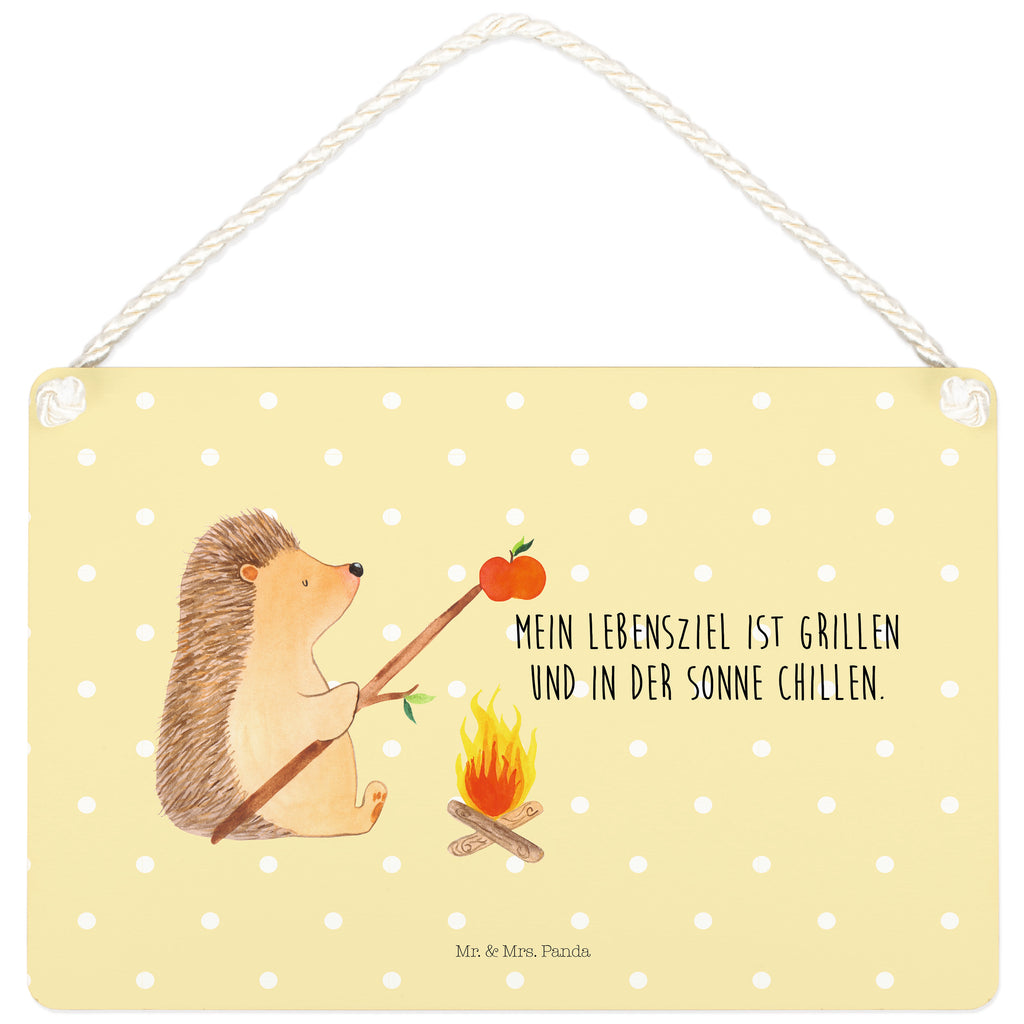 Deko Schild Igel grillt Dekoschild, Deko Schild, Schild, Tür Schild, Türschild, Holzschild, Wandschild, Wanddeko, Tiermotive, Gute Laune, lustige Sprüche, Tiere, Igel, Grillen, Ziele, Motivation, arbeitslos, Sinn des Lebens, Spruch