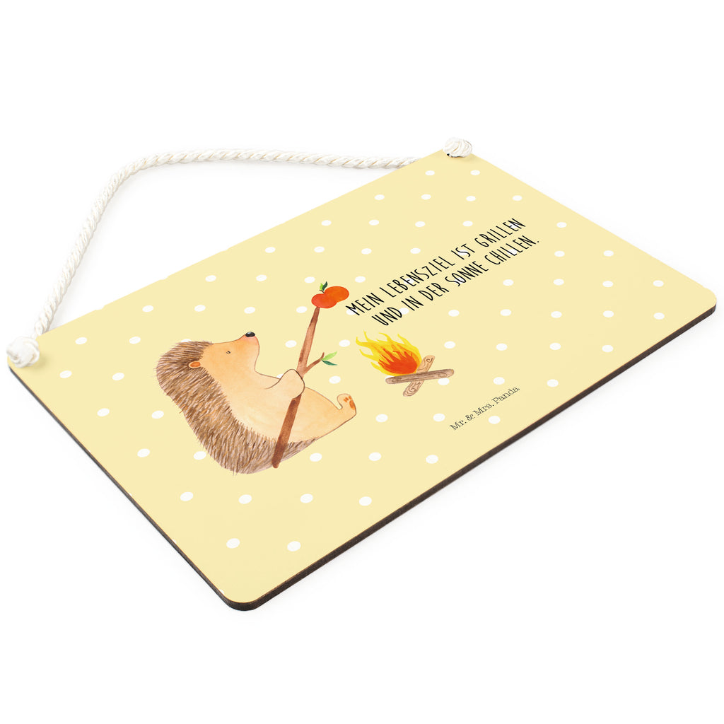 Deko Schild Igel grillt Dekoschild, Deko Schild, Schild, Tür Schild, Türschild, Holzschild, Wandschild, Wanddeko, Tiermotive, Gute Laune, lustige Sprüche, Tiere, Igel, Grillen, Ziele, Motivation, arbeitslos, Sinn des Lebens, Spruch