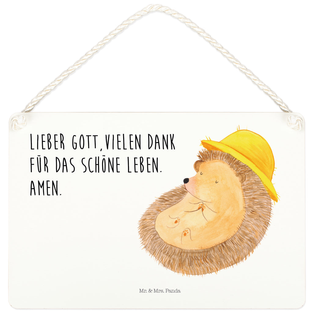 Deko Schild Igel betet Dekoschild, Deko Schild, Schild, Tür Schild, Türschild, Holzschild, Wandschild, Wanddeko, Tiermotive, Gute Laune, lustige Sprüche, Tiere, Igel, Igel mit Hut, Sonnenhut, Gott, Amen, beten, Leben, Dankbarkeit, Dankbar sein, dankbar, genießen