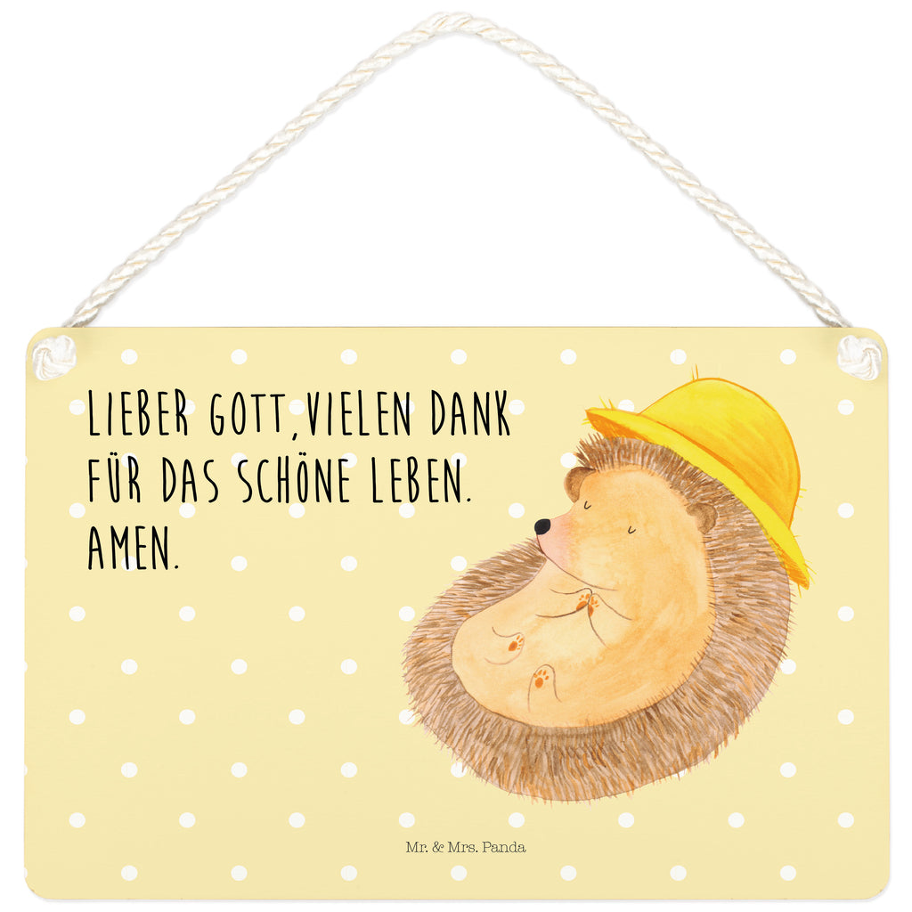Deko Schild Igel betet Dekoschild, Deko Schild, Schild, Tür Schild, Türschild, Holzschild, Wandschild, Wanddeko, Tiermotive, Gute Laune, lustige Sprüche, Tiere, Igel, Igel mit Hut, Sonnenhut, Gott, Amen, beten, Leben, Dankbarkeit, Dankbar sein, dankbar, genießen