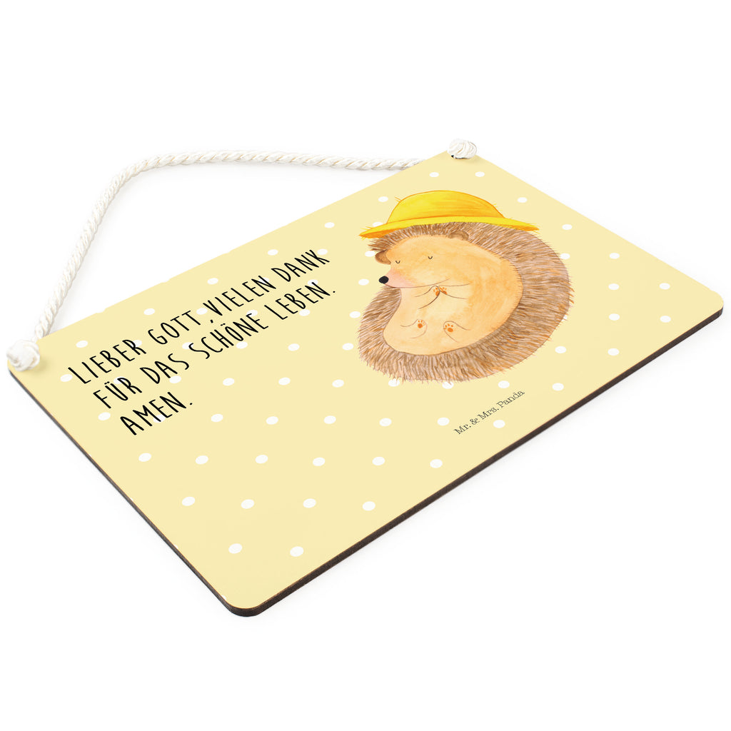 Deko Schild Igel betet Dekoschild, Deko Schild, Schild, Tür Schild, Türschild, Holzschild, Wandschild, Wanddeko, Tiermotive, Gute Laune, lustige Sprüche, Tiere, Igel, Igel mit Hut, Sonnenhut, Gott, Amen, beten, Leben, Dankbarkeit, Dankbar sein, dankbar, genießen