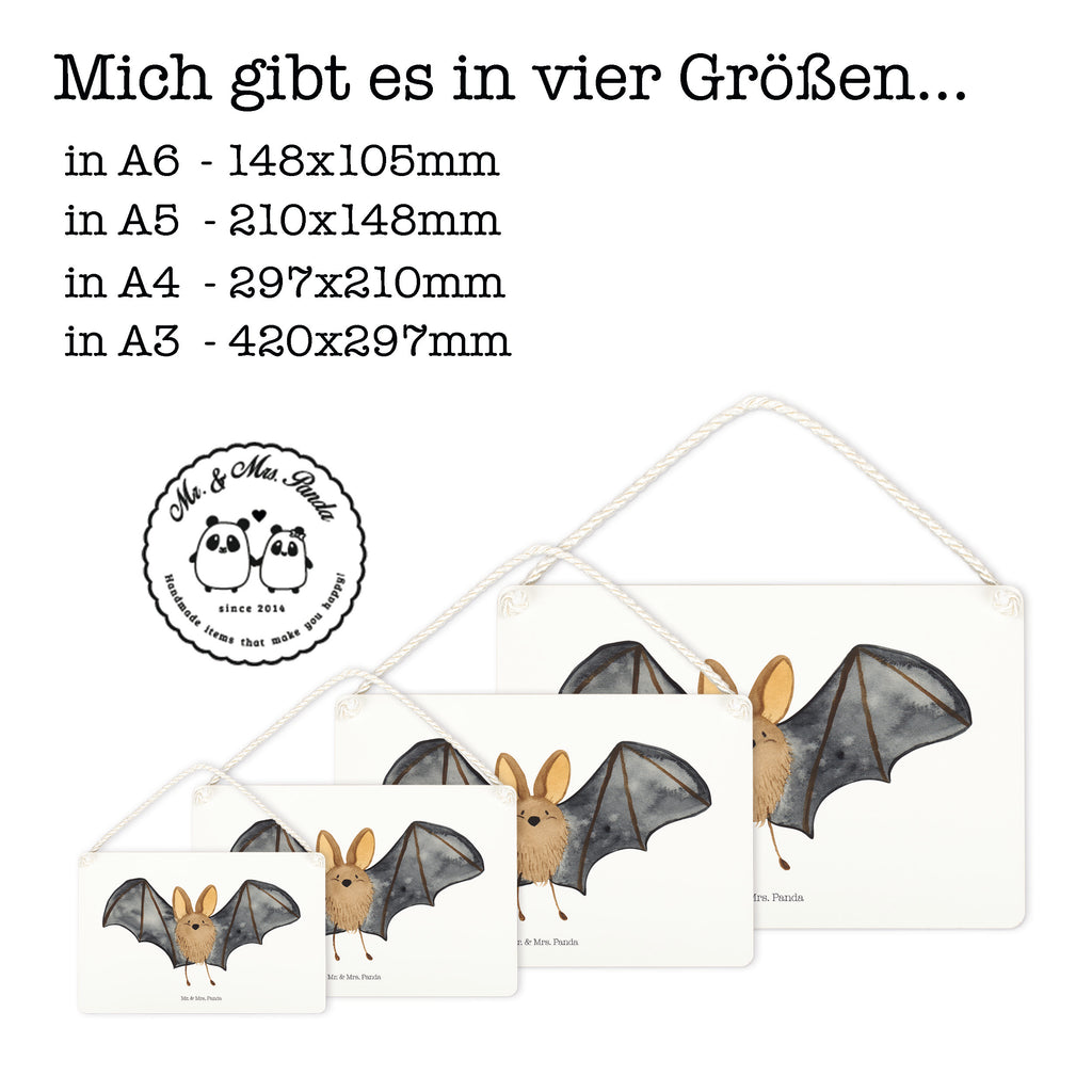Deko Schild Fledermaus Flügel Dekoschild, Deko Schild, Schild, Tür Schild, Türschild, Holzschild, Wandschild, Wanddeko, Tiermotive, Gute Laune, lustige Sprüche, Tiere