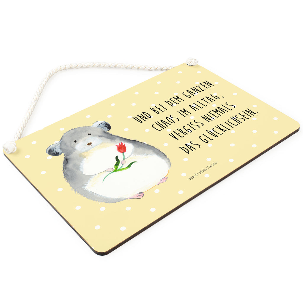 Deko Schild Chinchilla mit Blume Dekoschild, Deko Schild, Schild, Tür Schild, Türschild, Holzschild, Wandschild, Wanddeko, Tiermotive, Gute Laune, lustige Sprüche, Tiere, Chinchilla, Chinchillas, Liebeskummer, Kummer, Depressionen, traurig sein, Chaos, Glücklichsein, Büro, Büroalltag