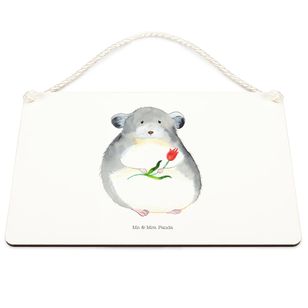 Deko Schild Chinchilla mit Blume Dekoschild, Deko Schild, Schild, Tür Schild, Türschild, Holzschild, Wandschild, Wanddeko, Tiermotive, Gute Laune, lustige Sprüche, Tiere, Chinchilla, Chinchillas, Liebeskummer, Kummer, Depressionen, traurig sein, Chaos, Glücklichsein, Büro, Büroalltag
