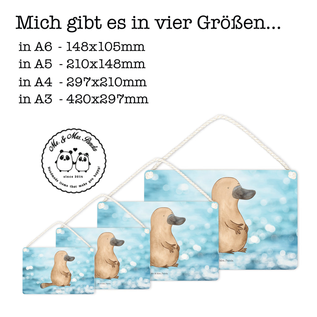 Deko Schild Schnabeltier mutig Dekoschild, Deko Schild, Schild, Tür Schild, Türschild, Holzschild, Wandschild, Wanddeko, Meerestiere, Meer, Urlaub, Schnabeltier, Mut, mutig, Lebensweisheit, Schnabeltiere, Motivation, Training, Büro, Arbeit, Neuanfang, Neustart, Weltreise, Raodtrip