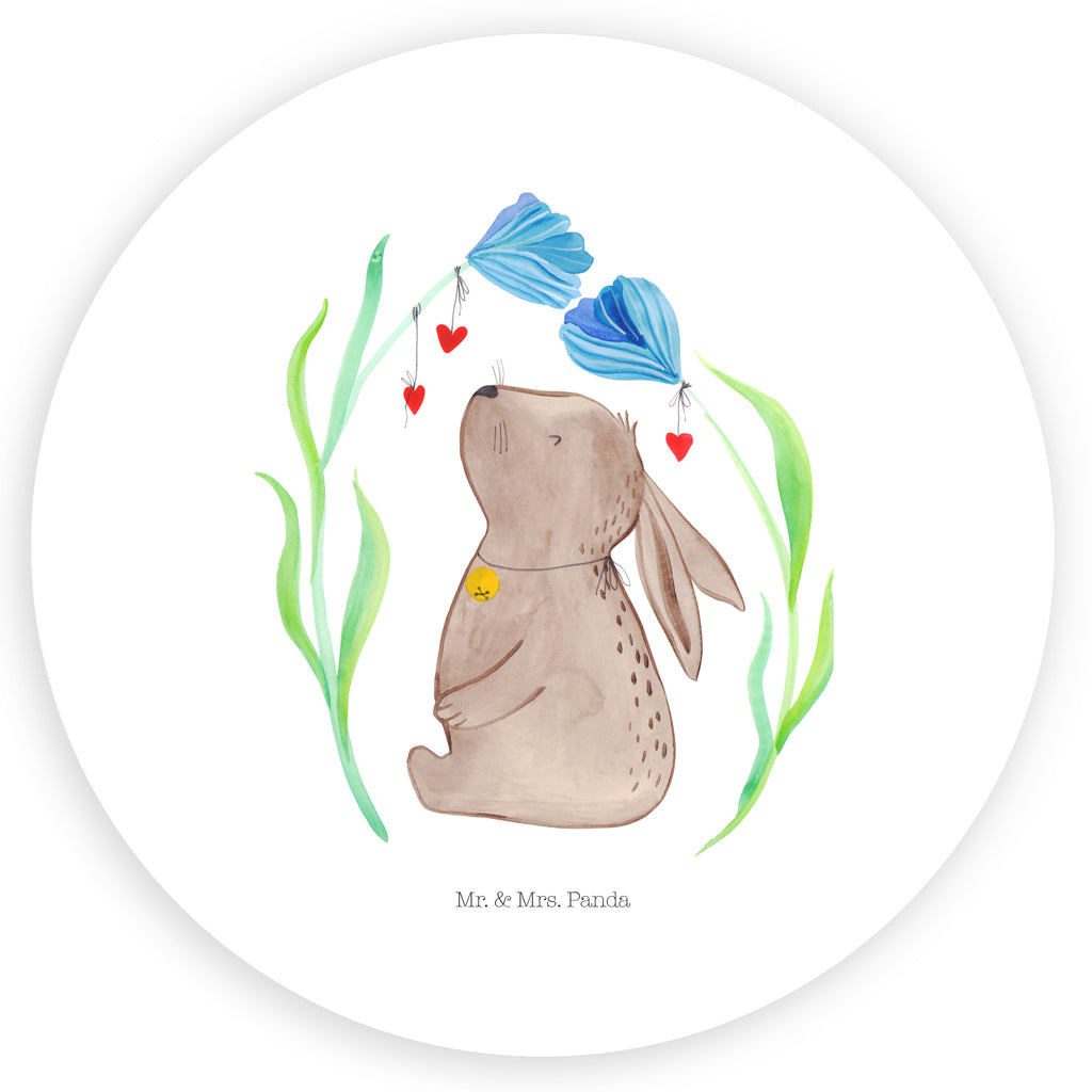 120mm Rund Aufkleber Hase Blume Sticker, Aufkleber, Etikett, Kinder, rund, Ostern, Osterhase, Ostergeschenke, Osternest, Osterdeko, Geschenk zu Ostern, Hase, Kaninchen, Kind, Taufe, Taufgeschenk, Geburt, Schwangerschaft, erstes Kind, Kindergeburtstag, Geburtstag, Hoffnung, Träume