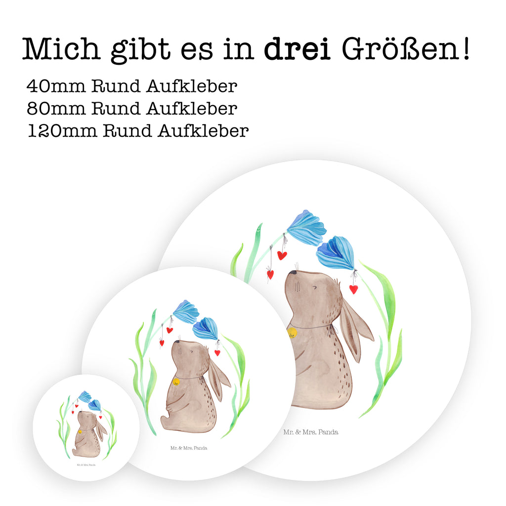 120mm Rund Aufkleber Hase Blume Sticker, Aufkleber, Etikett, Kinder, rund, Ostern, Osterhase, Ostergeschenke, Osternest, Osterdeko, Geschenk zu Ostern, Hase, Kaninchen, Kind, Taufe, Taufgeschenk, Geburt, Schwangerschaft, erstes Kind, Kindergeburtstag, Geburtstag, Hoffnung, Träume